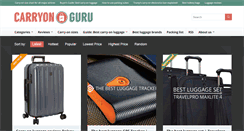 Desktop Screenshot of carryonguru.com
